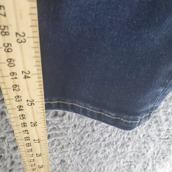 Silver Jeans Womens 31 Dark Blue Avery Skinny Stretch Denim - Picture 7 of 10